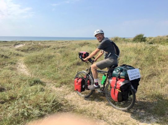 IMG_4805 Auf dem Rad vor der Ostsee