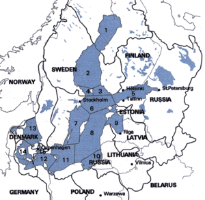 Baltic_marine_subdivisions_and_drainage_basins Ostsee-Karte