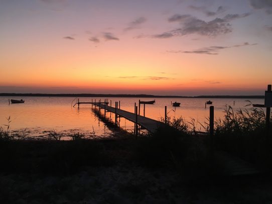 IMG_4960 Abendrot, Steg